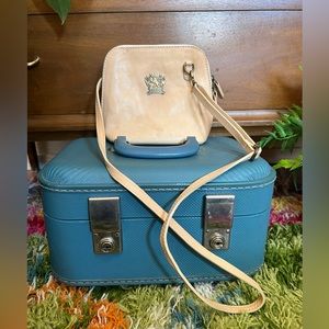 Pratesi Firenze Italian Grained Leather Crossbody
